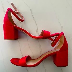 A New Day Red Block Low Heel